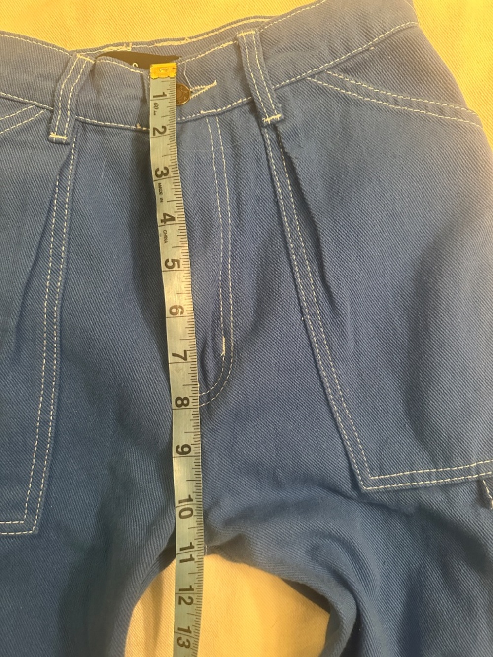 NWOT LIONESS MIAMI VICE SLOUCHY WIDELEG CARGO PANTS COBALT BLUE XS - Picture 9 of 9